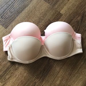 Victoria’s Secret Strapless Bra Bundle